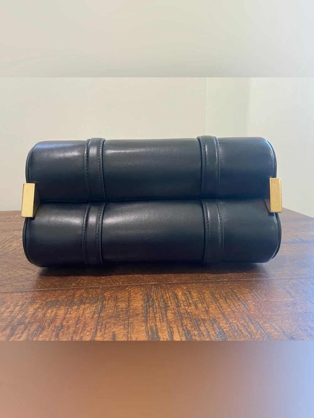 Kate Spade Icon Fine Grain Leather Small Barrel Bag